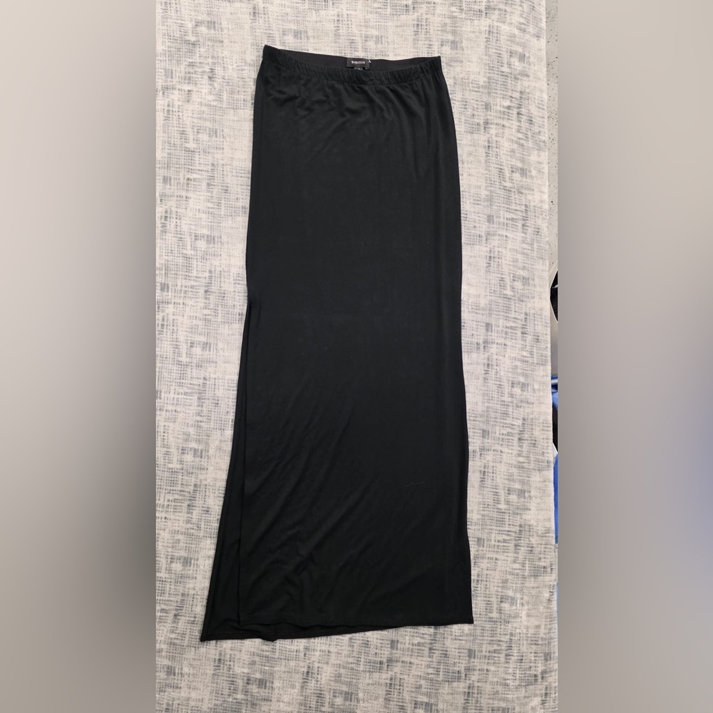Babaton Classic Black Maxi Skirt
